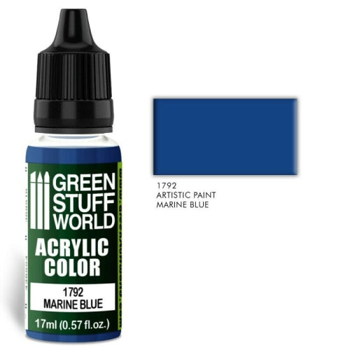 Green Stuff World Acrylic Color Marine Blue 17ml