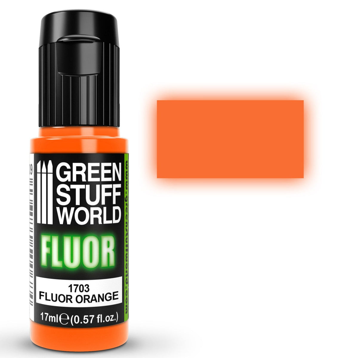 Green Stuff World Fluor Paint Orange 17ml