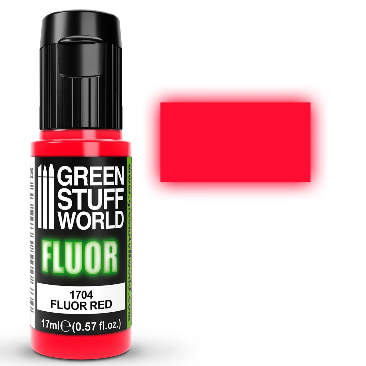 Green Stuff World Fluor Paint Red 17ml