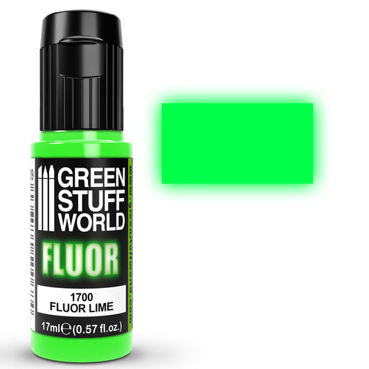 Green Stuff World fluorescent model paint 17ml