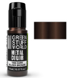 Green Stuff World Metallic Paint Dark Elder Bronze 17ml