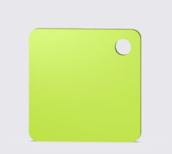 NextShapes PETG HF Apple Green — manufacturer color swatch; actual printed color may vary.