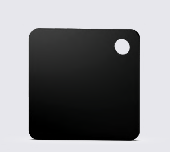 NextShapes PETG HF Black — manufacturer color swatch; actual printed color may vary.