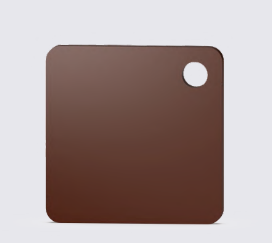 NextShapes PETG HF Brown — manufacturer color swatch; actual printed color may vary.