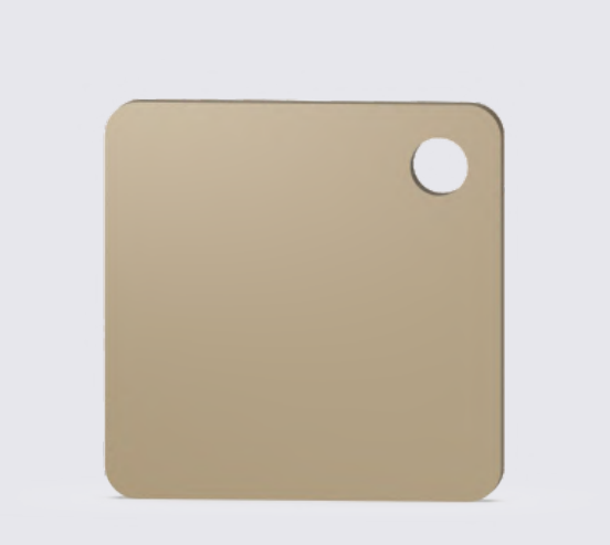 NextShapes PETG HF Latte — manufacturer color swatch; actual printed color may vary.