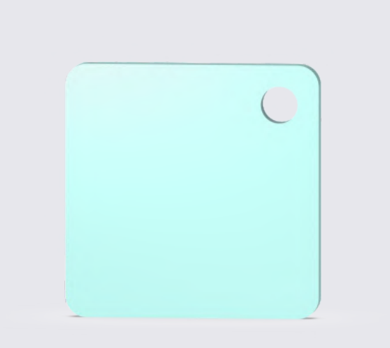 NextShapes PETG HF Mint Blue — manufacturer color swatch; actual printed color may vary.
