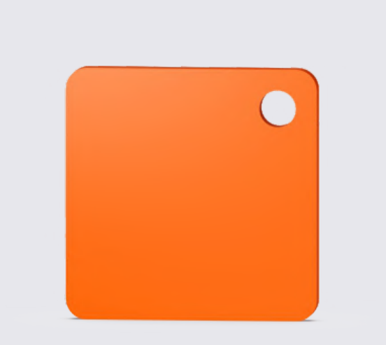 NextShapes PETG HF Orange — manufacturer color swatch; actual printed color may vary.