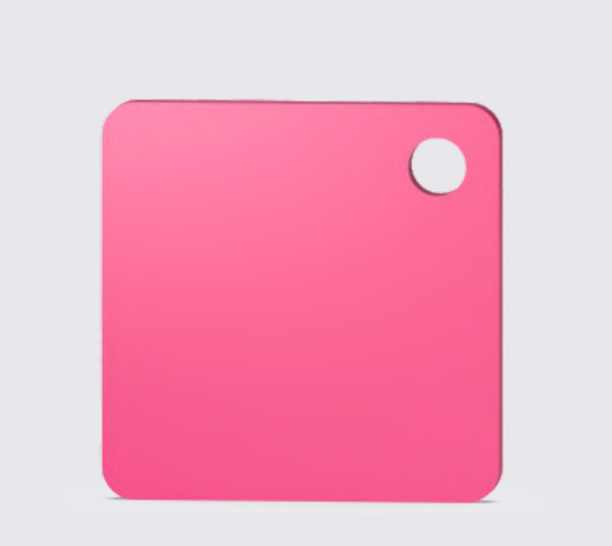 NextShapes PETG HF Pink — manufacturer color swatch; actual printed color may vary.