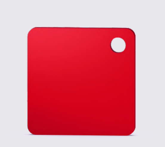 NextShapes PETG HF Red — manufacturer color swatch; actual printed color may vary.