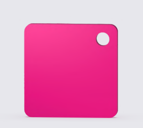 NextShapes PETG HF Rose Red — manufacturer color swatch; actual printed color may vary.