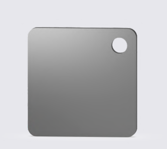 NextShapes PETG HF Silver — manufacturer color swatch; actual printed color may vary.