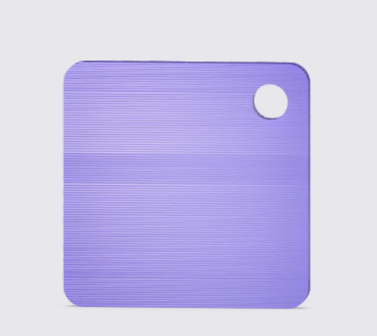 NextShapes PETG HF Transparent Purple — manufacturer color swatch; actual printed color may vary.