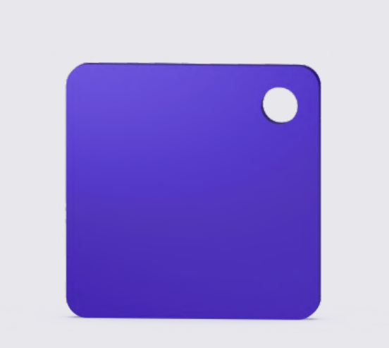 NextShapes PETG HF Violet — manufacturer color swatch; actual printed color may vary.