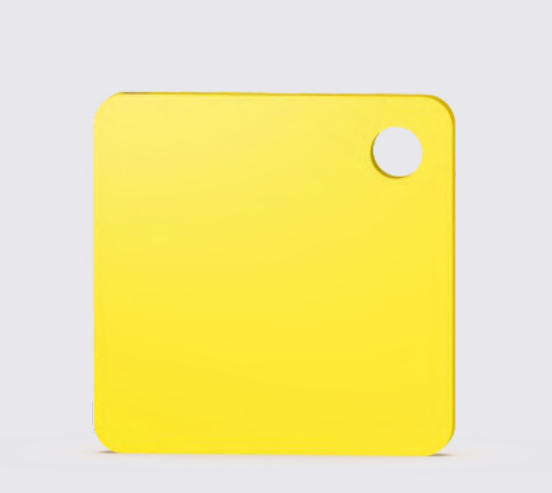 NextShapes PETG HF Yellow — manufacturer color swatch; actual printed color may vary.