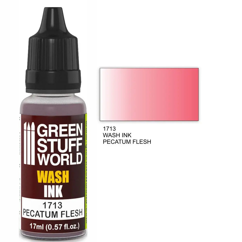 Green Stuff World Wash Ink Pecatum Flesh 17ml